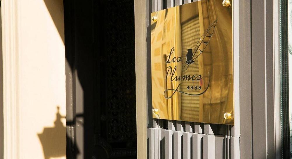 Les Plumes Hotel Paryż Zewnętrze zdjęcie