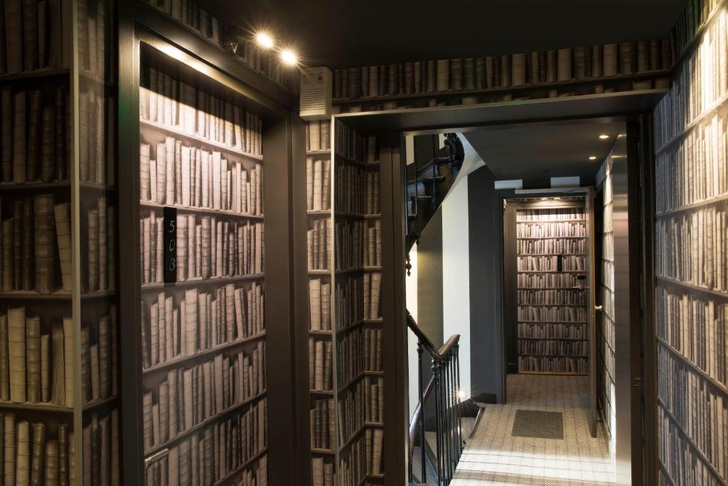 Les Plumes Hotel Paryż Wnętrze zdjęcie